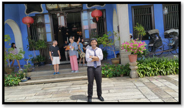 Professor Dr Saim Memon the Blue Mansion Penang Malaysia Universiti Sains Malaysia Wawasan Open University
