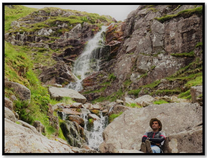 Saim Memon in Ben Navis Scotland Top UK Mountain Hiking