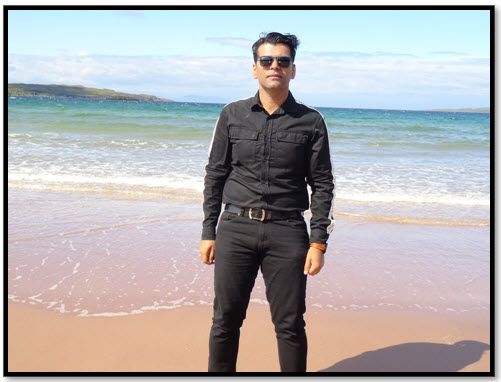 Saim Memon in Isle of Skye Scotland British Scientist Chartered Engineer Editor Professor Doctor