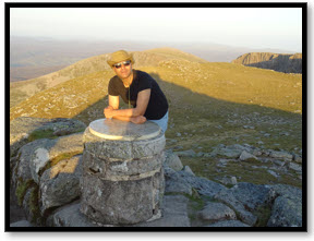 Prof Dr Saim Memon Sunset Top of the Mountain Edge Lochnagar Scotland UK Mountain Hiking