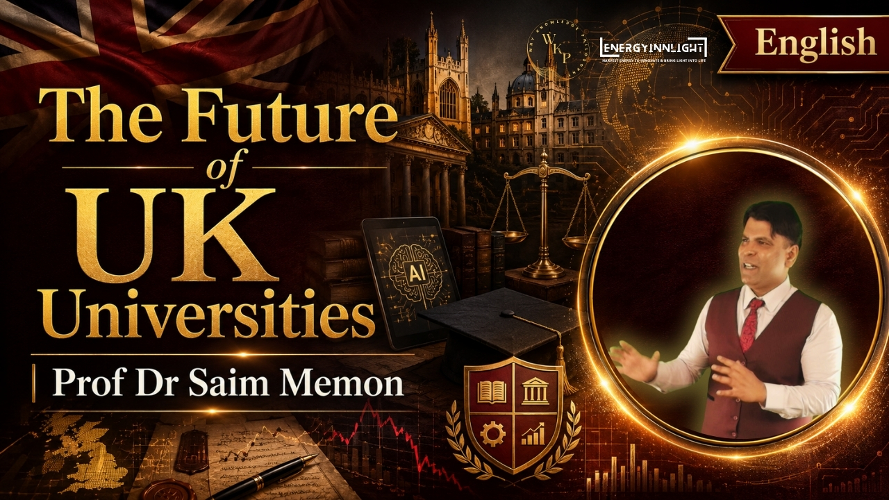 The Future of UK Universities by Professor Dr Saim Memon